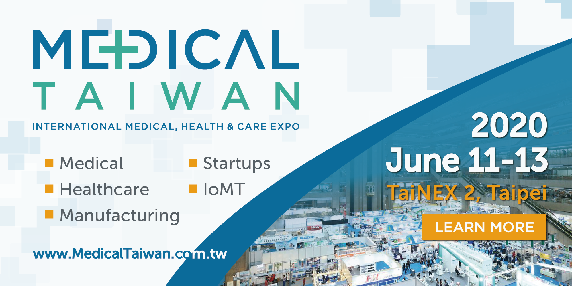 Targul Medical Taiwan, 11-13 iunie 2020